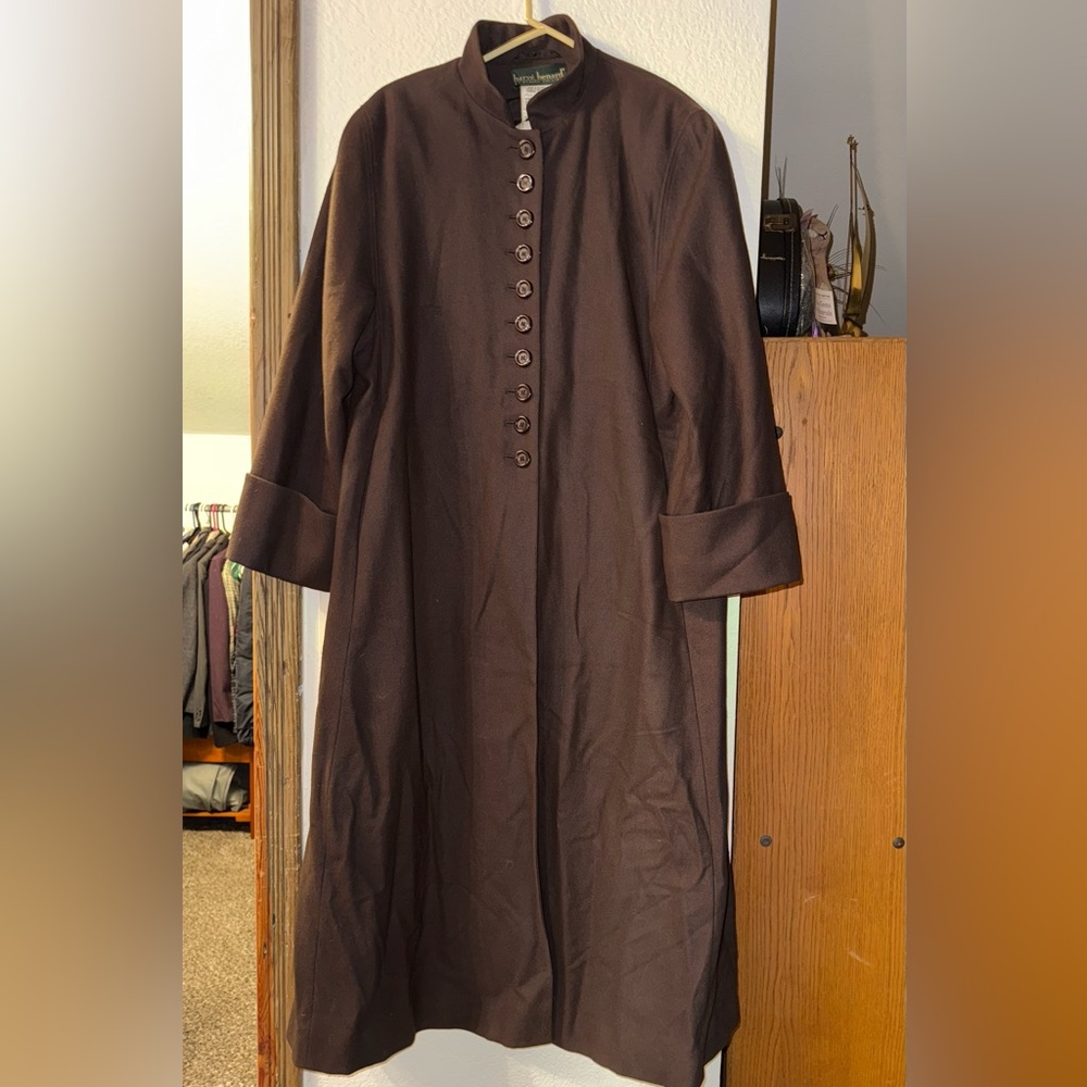 Elegant vintage Brown Women's Coat